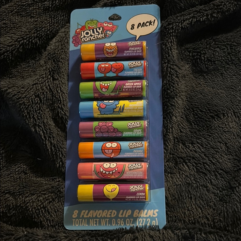 Jolly Rancher Flavored Lip Balm Set - 8 Pack